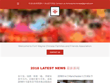 Tablet Screenshot of fortwaynechinese.org